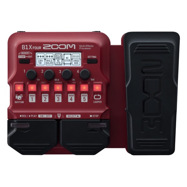 Zoom B1X FOUR Bass Multi-Effects Pedal