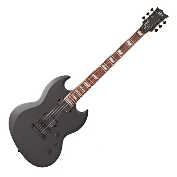 ESP LTD Viper-400B Baritone, Black Satin