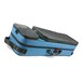 BAM 2003SN Classic 3/4 or 1/2 Violin Case, Blue and Black, Side