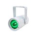 LEDJ Event Spot Rapid RGBW LED Pin Spot, Front Angled Hanging, Lit