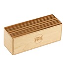 Meinl Percussion Wood Shaker, Exotic Zebrano, Small