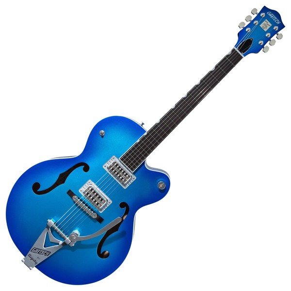 Gretsch G6120T-HR Brian Setzer Hot Rod, Candy Blue Burst