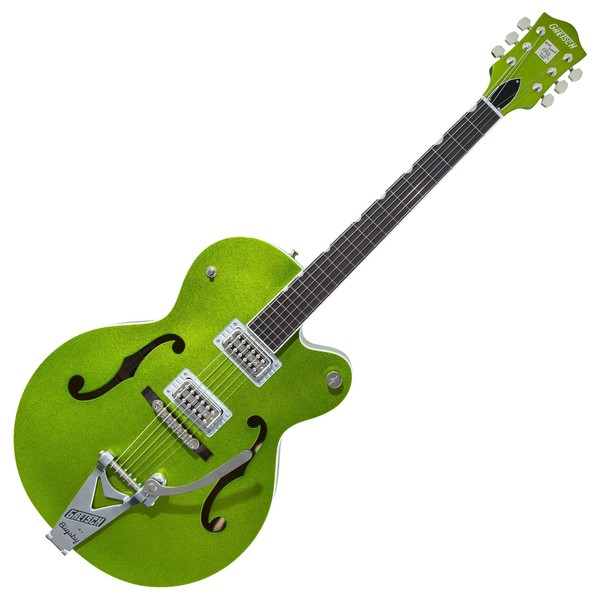 Gretsch G6120T-HR Brian Setzer Hot Rod, Extreme Coolant Green Sparkle