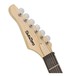 SubZero Paradigm Left Handed Semi-Hollow Electric Guitar, Trans Black