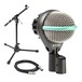 AKG D112 MKII Kick Drum Mic with Low Mic Stand and XLR Cable