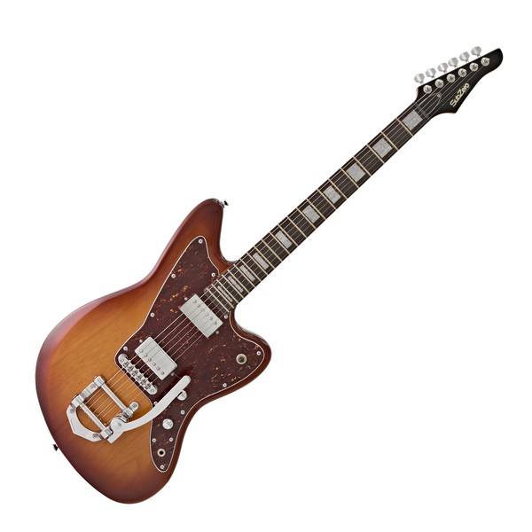 SubZero Rogue Vibrato Electric Guitar, Tobacco Sunburst