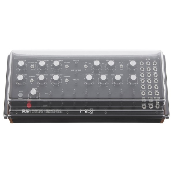 Decksaver Moog Mother 32 & DFAM Cover, Soft Fit - Front