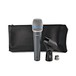 Shure Beta 57A Dynamic Instrument Mic with Low Mic Stand and 6m Cable - Microphone with Clip and Case