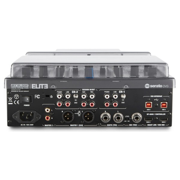 Decksaver Reloop Elite Cover - Rear