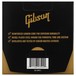 Gibson Brite Wire Reinforced Guitar Strings, Medium 11-50 - back