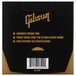 Gibson Vintage Reissue Guitar Strings, Ultra-Light 9-42 - back