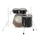 Pearl Session Studio Select 4pc 22'' Shell Pack w/Bags, Piano Black - behind