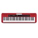 Prenosná klávesnica Casio CT S200, červená