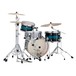 Tama Superstar Classic 20'' Neo-Mod 3pc Shell Pack, Mod Blue Duco - back