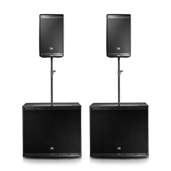 JBL EON610 and EON618S Active PA Bundle