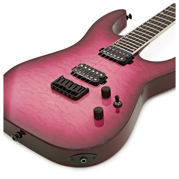 Jackson Pro SL2Q HT MAH Soloist, Fuchsia Burst