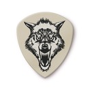 Dunlop James Hetfield Flow Wei&szlig;er Fangzahn Pick 1.14mm, 6er Packung