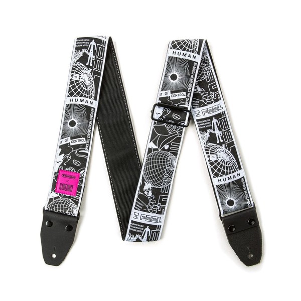 Dunlop Ilove Dust Strap, Dust Robot Heart - flat