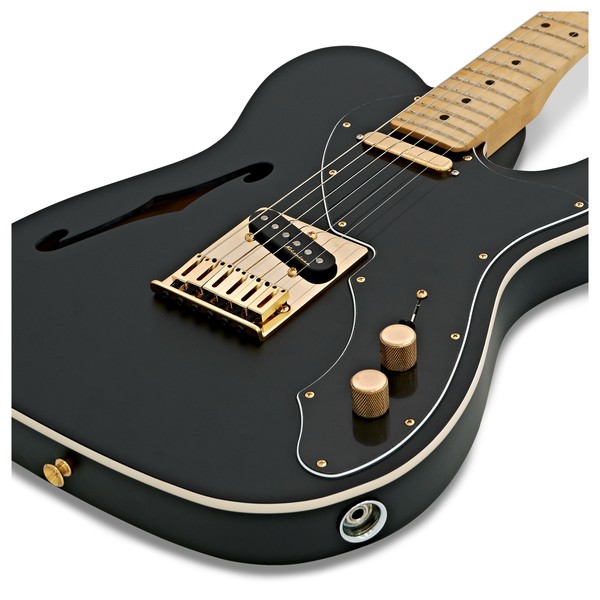 ギター Fender Telecaster Thinline Deluxe Fender Deluxe Thinline Telecaster Maple Fingerboard Candy