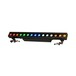 ADJ 15 HEX Bar IP LED Linear Wash Light, Front Angled, Lit
