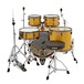 Tama Imperialstar 5pc Drum Kit w/ Hardware, Golden Yellow Sparkle