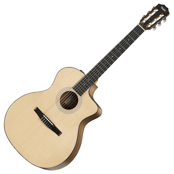 Taylor 114ce-N Electro Acoustic, Natural - Front View