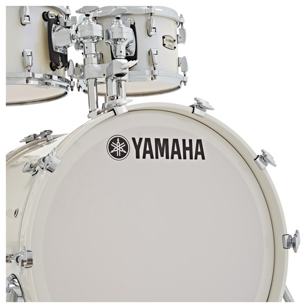 Yamaha Absolute Maple Hybrid 22" 4pc Shell Pack, Polar White close