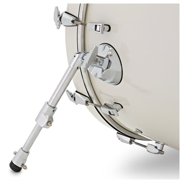 Yamaha Absolute Maple Hybrid 22" 4pc Shell Pack, Polar White leg