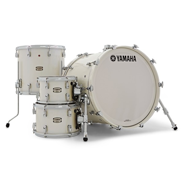 Yamaha Absolute Maple Hybrid 22" 4pc Shell Pack, Polar White shell