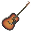 Fender CD-60 Dreadnought V3 Acoustic Guitar, 3-Color Sunburst
