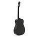 Fender CC-60S Concert Acoustic, Black back