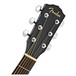 Fender CC-60S Concert Acoustic, Black head