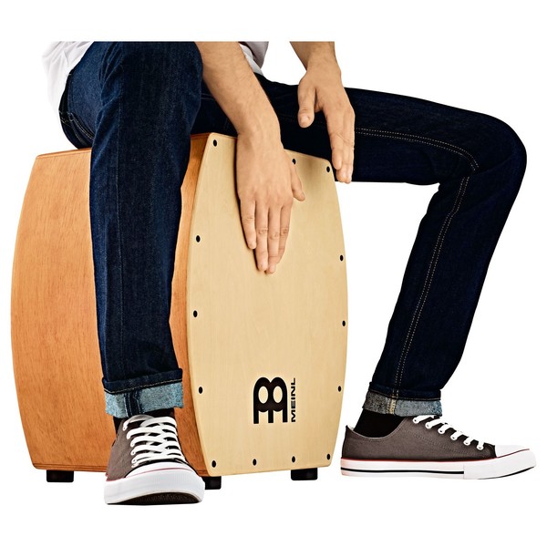 Meinl Percussion Arch Bass Cajon, Super Natural - playing