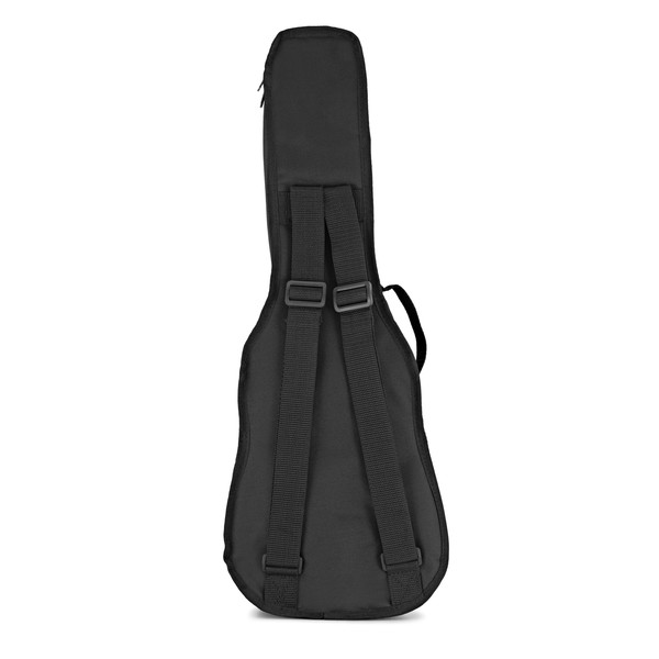 Luna Maluhia Concert Ukulele, Mahogany case back