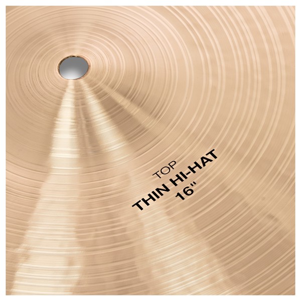 Paiste Masters 16'' Thin Hi Hats close