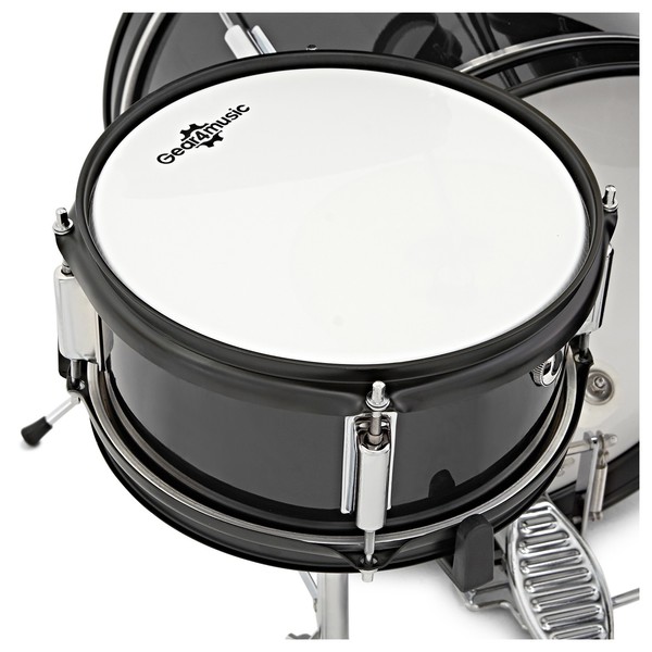 Junior 5 Piece Drum Kit by Gear4music, Black