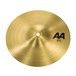 Sabian AA 10'' Splash Cymbal, Natural - alternative angle