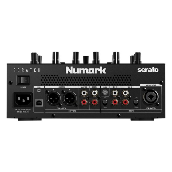 Numark Scratch - Rear