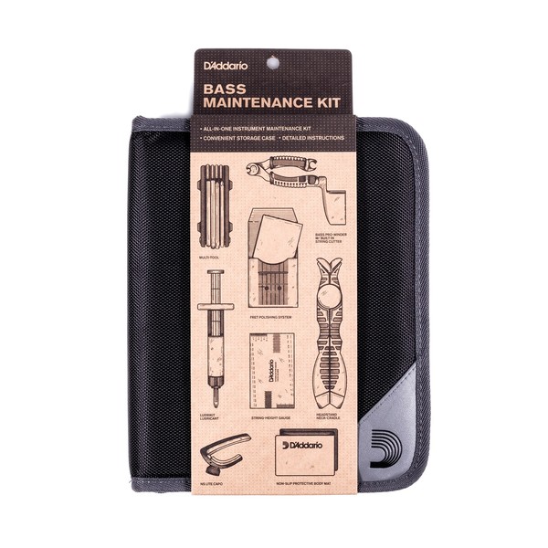 D'Addario Bass Maintenance Kit - packaging