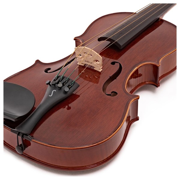 Stentor Conservatoire Viola Outfit, 16 Inch, Tailpiece