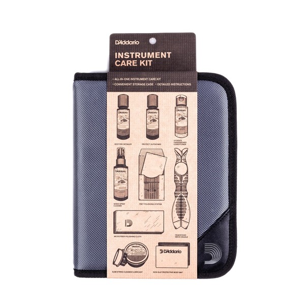 D'Addario Instrument Care Kit - packaging
