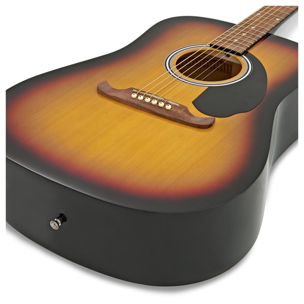 Fender FA-125 Dreadnought WN, Sunburst close