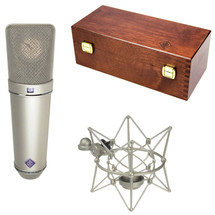 Neumann U87 AI Studie Mikrofonsæt, Nikkel - Næsten ny