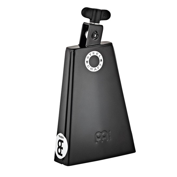 Meinl Percussion Steel Craft Line Cowbell 7", Black