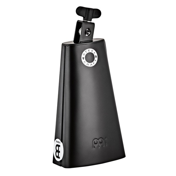Meinl Percussion Steel Craft Line Cowbell 8 1/2", Black