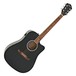 Fender FA-125CE Dreadnought Electro Acoustic WN, Black main