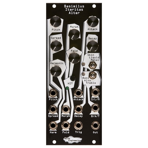 Noise Engineering Basimilus Iteritas Alter, Black (10HP) - Main