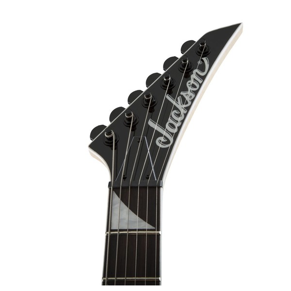 Jackson JS22 Dinky, Snow White - Front Headstock 
