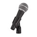 Shure SM48 Dynamic Microphone - Angled Right in Clip