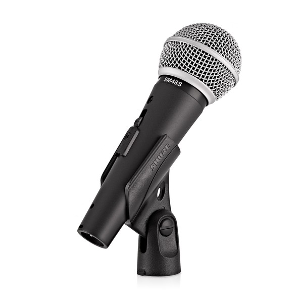 Shure SM48S Dynamic Mic with Switch at Gear4music